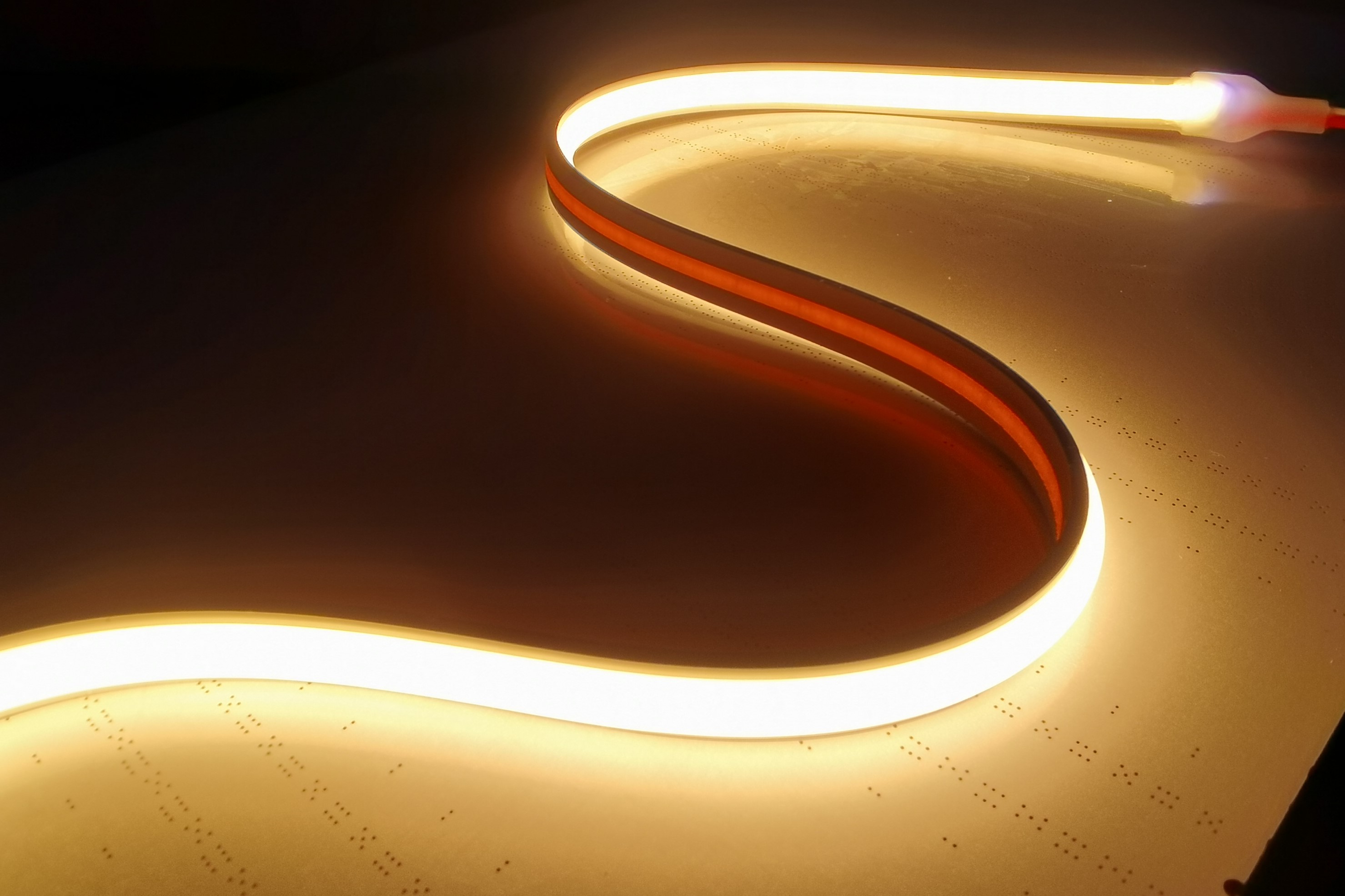 žiadne svetelné bodové COB LED pásové svetlo