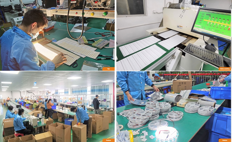 Guoye Optoelectronics riadi kvalitu LED svetelných prúžkov