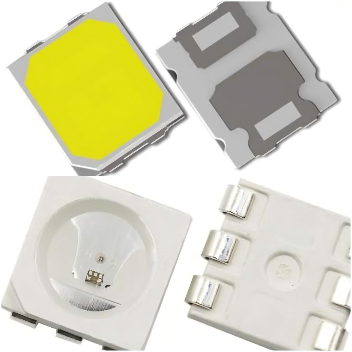 Rozdiel medzi pásom LED 2835 a 5050