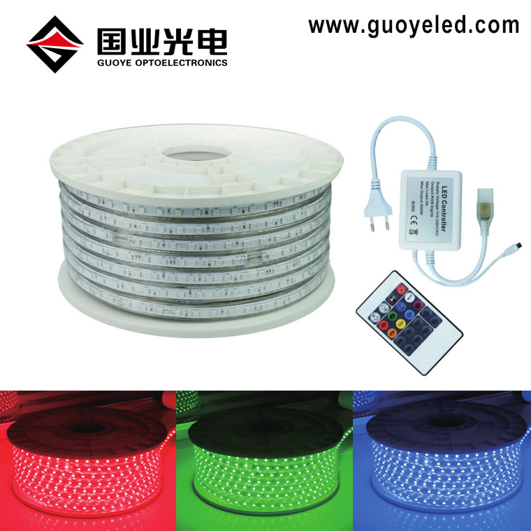 220V rgb LED pásik