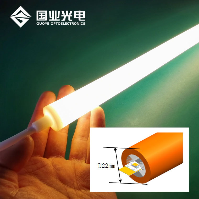 360 stupňové neónové LED svetlo
