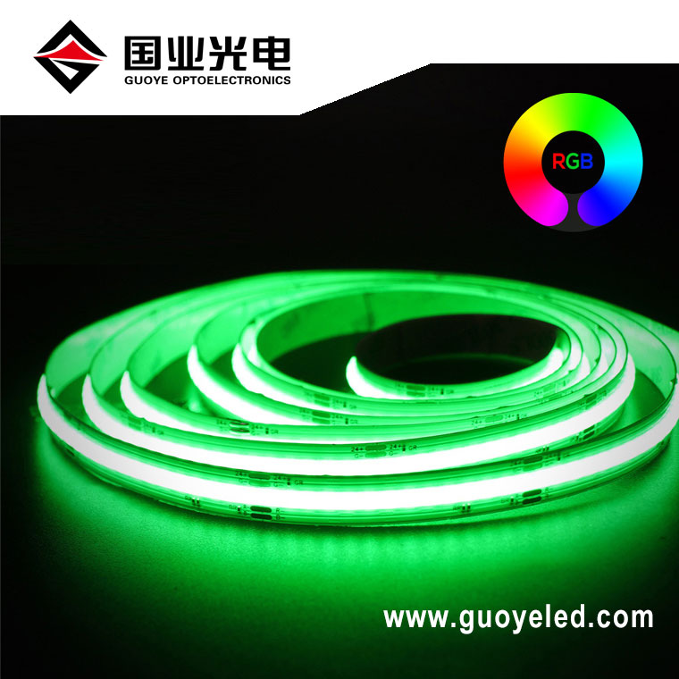 Rgb cob led pásik